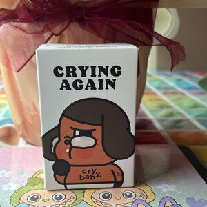 😭🩷😭 POP MART CRYBABY CRYING AGAIN SERIES FIGURES 😭🩷😭 NWT 😭🩷😭